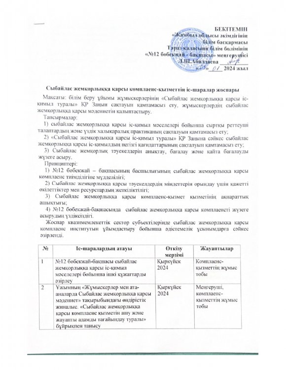 Жоспар